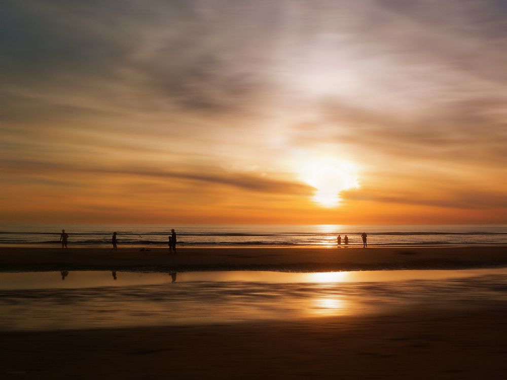 Sonnenuntergang am Meer