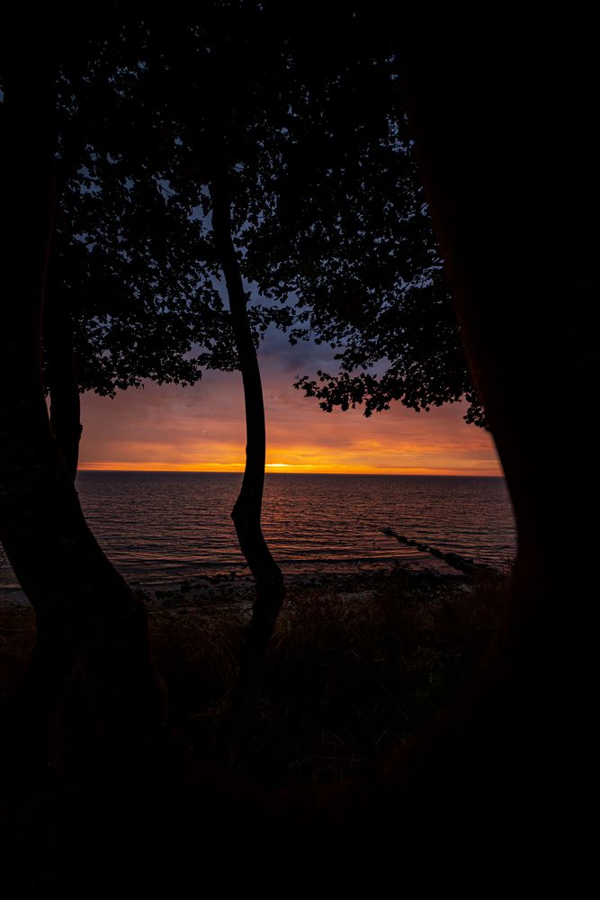 Sonnenuntergang am Meer