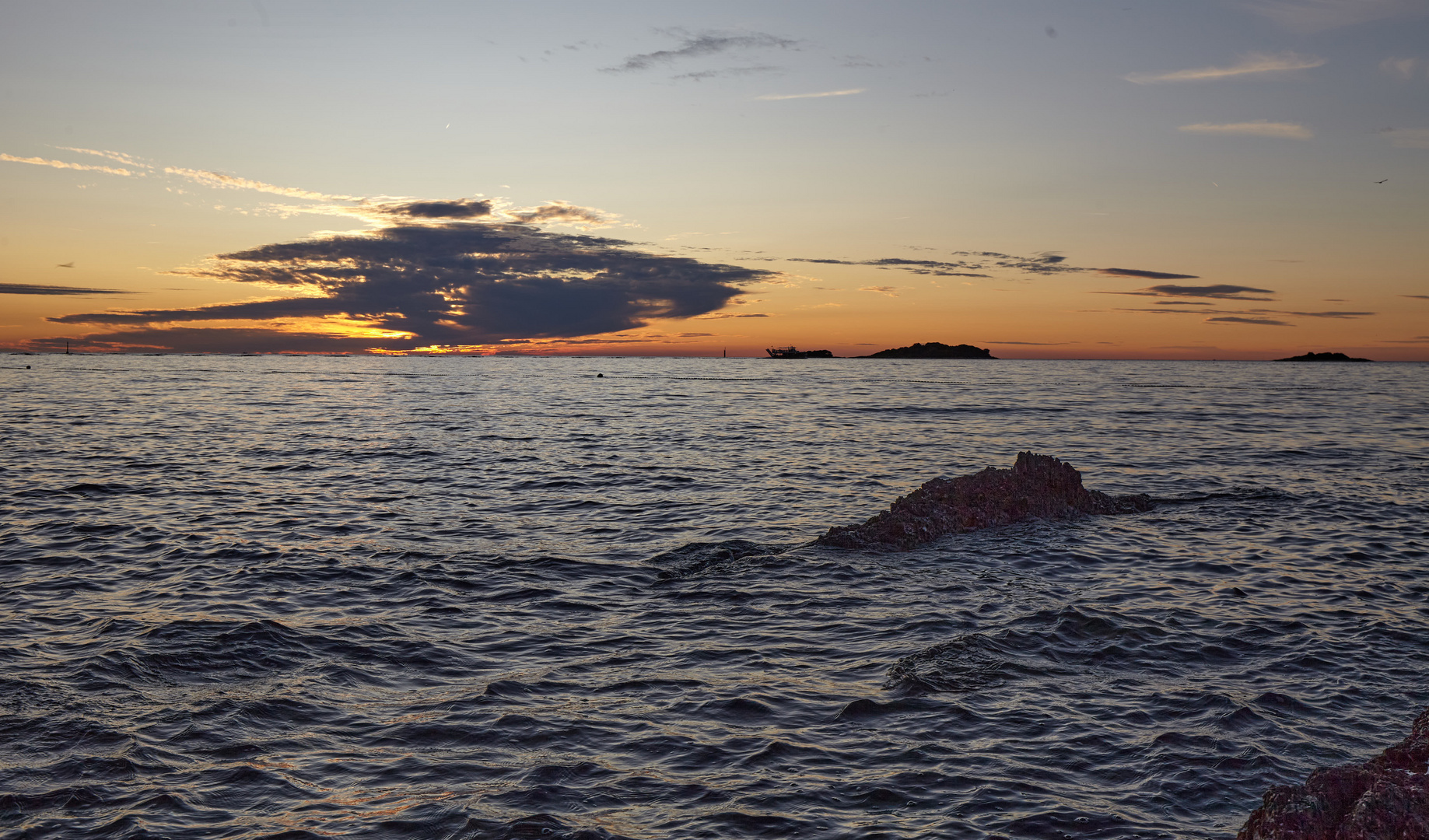 Sonnenuntergang am Meer