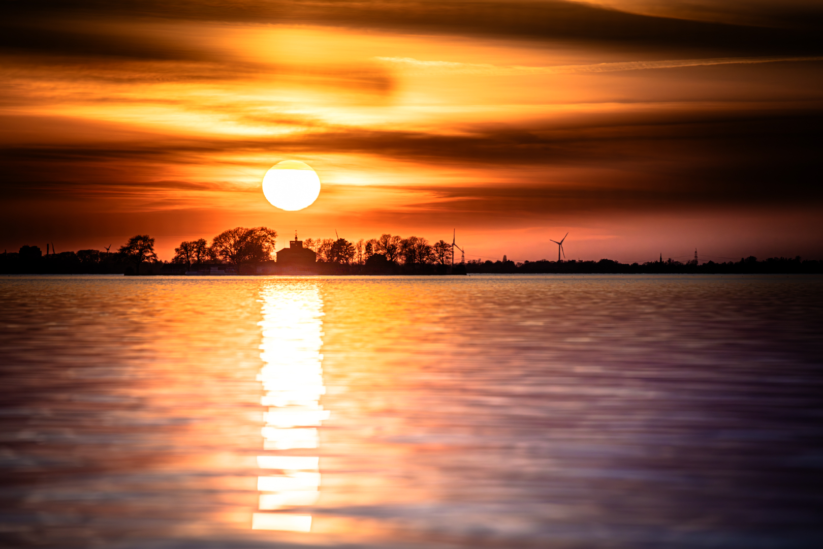 Sonnenuntergang am Meer