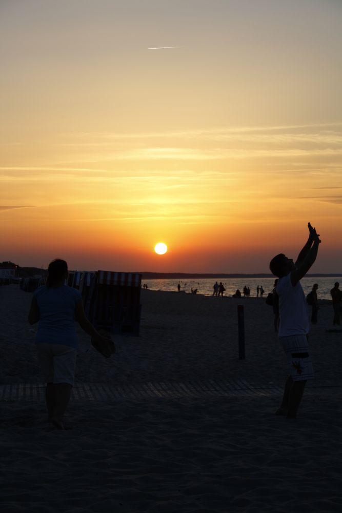 Sonnenuntergang am Meer von Zändhi