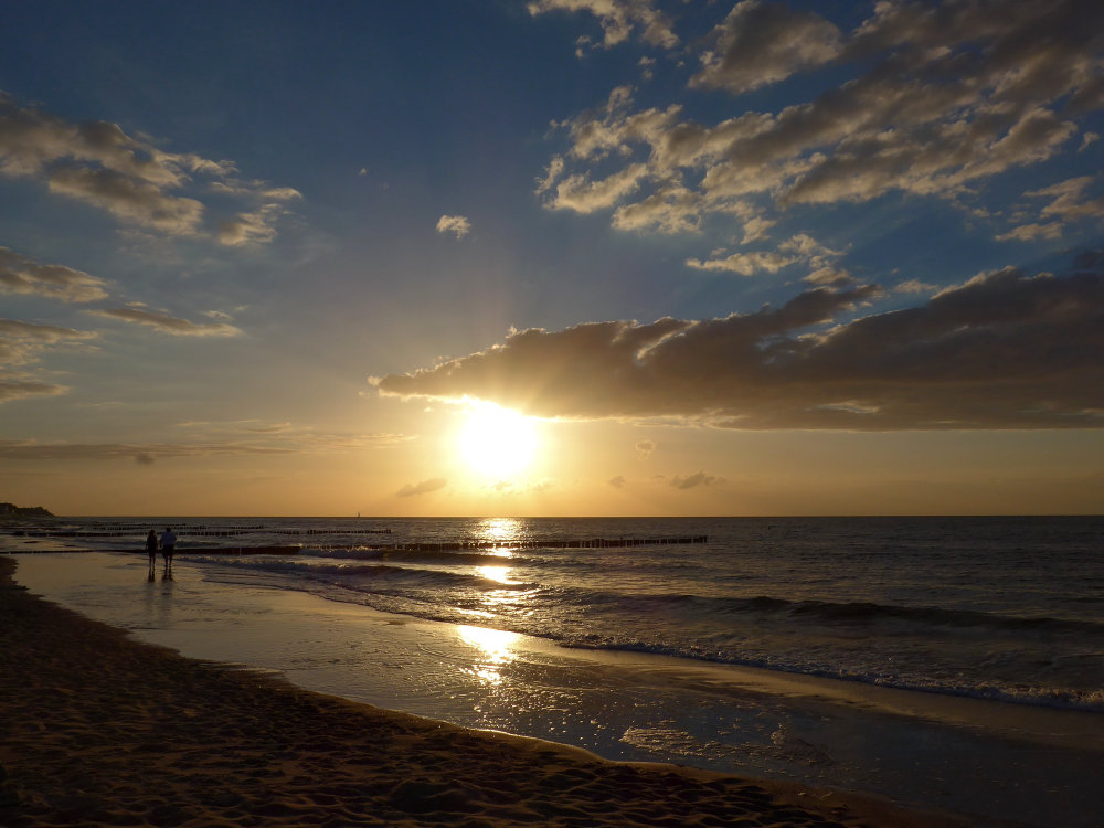 Sonnenuntergang am Meer