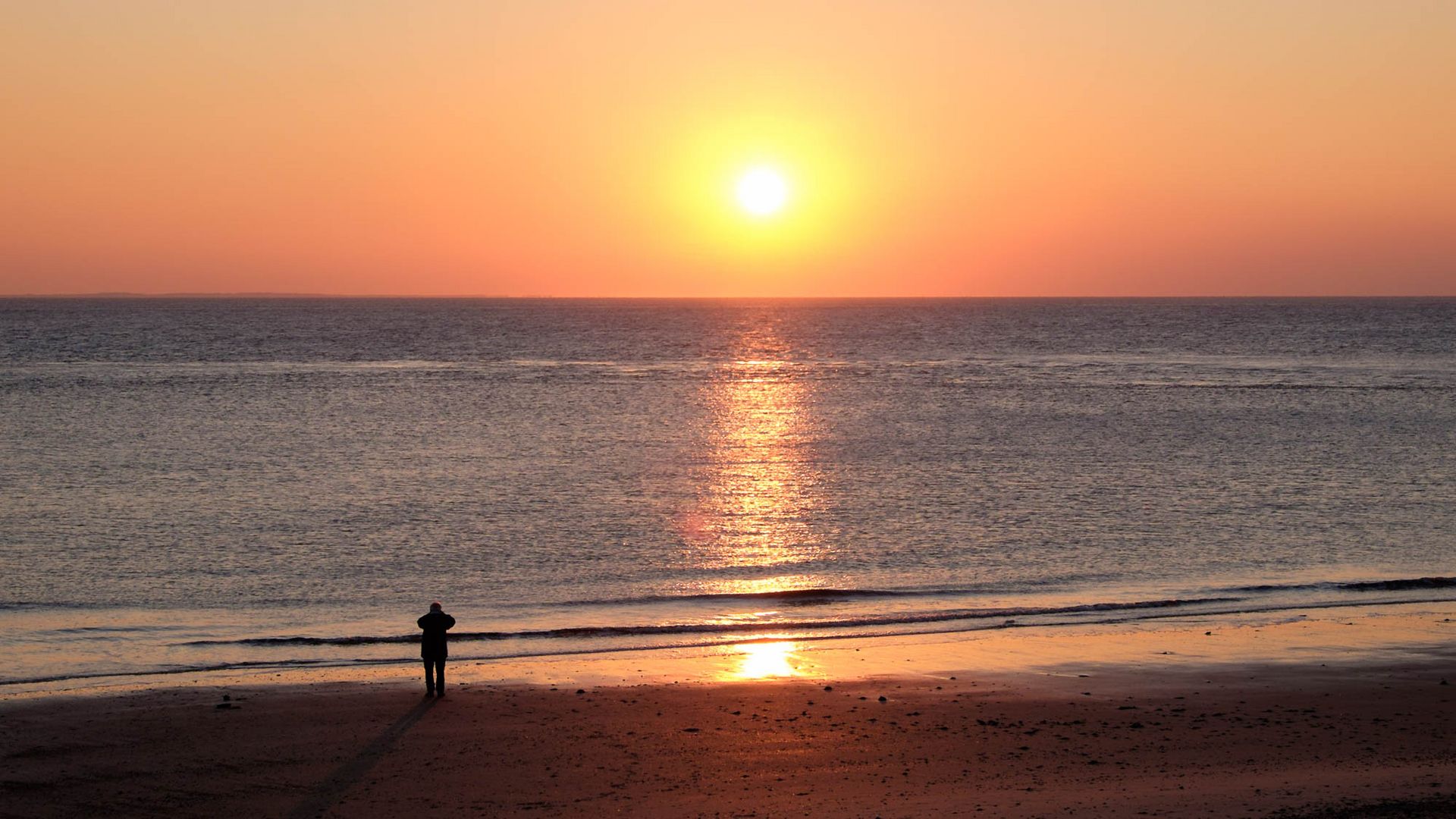 Sonnenuntergang am Meer