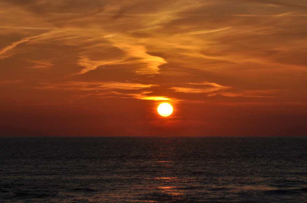 Sonnenuntergang am Meer