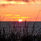 Sonnenuntergang am Meer bei Lønstrup.