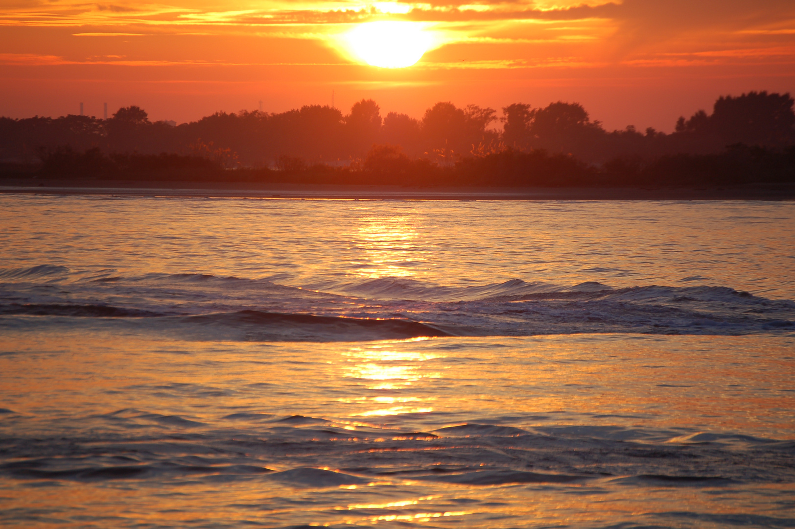 Sonnenuntergang am Meer