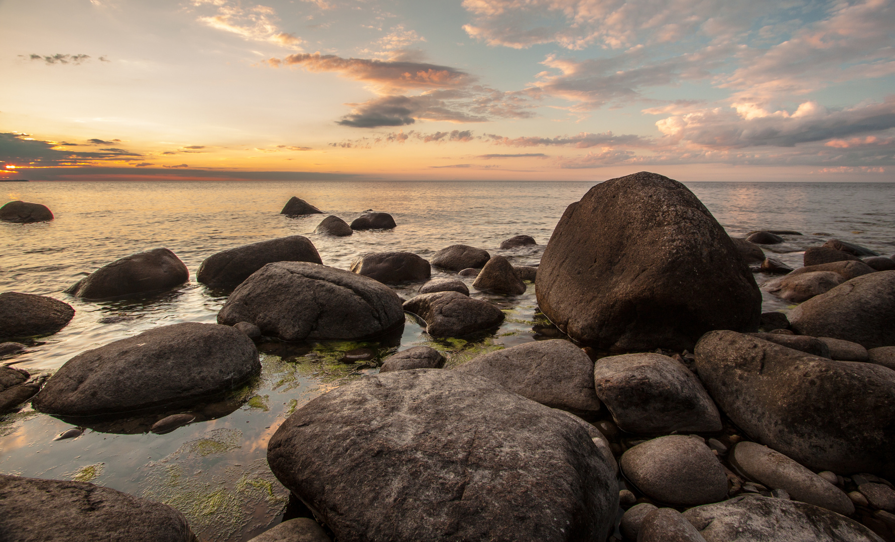 Sonnenuntergang am Meer