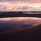 Sonnenuntergang am Meer 