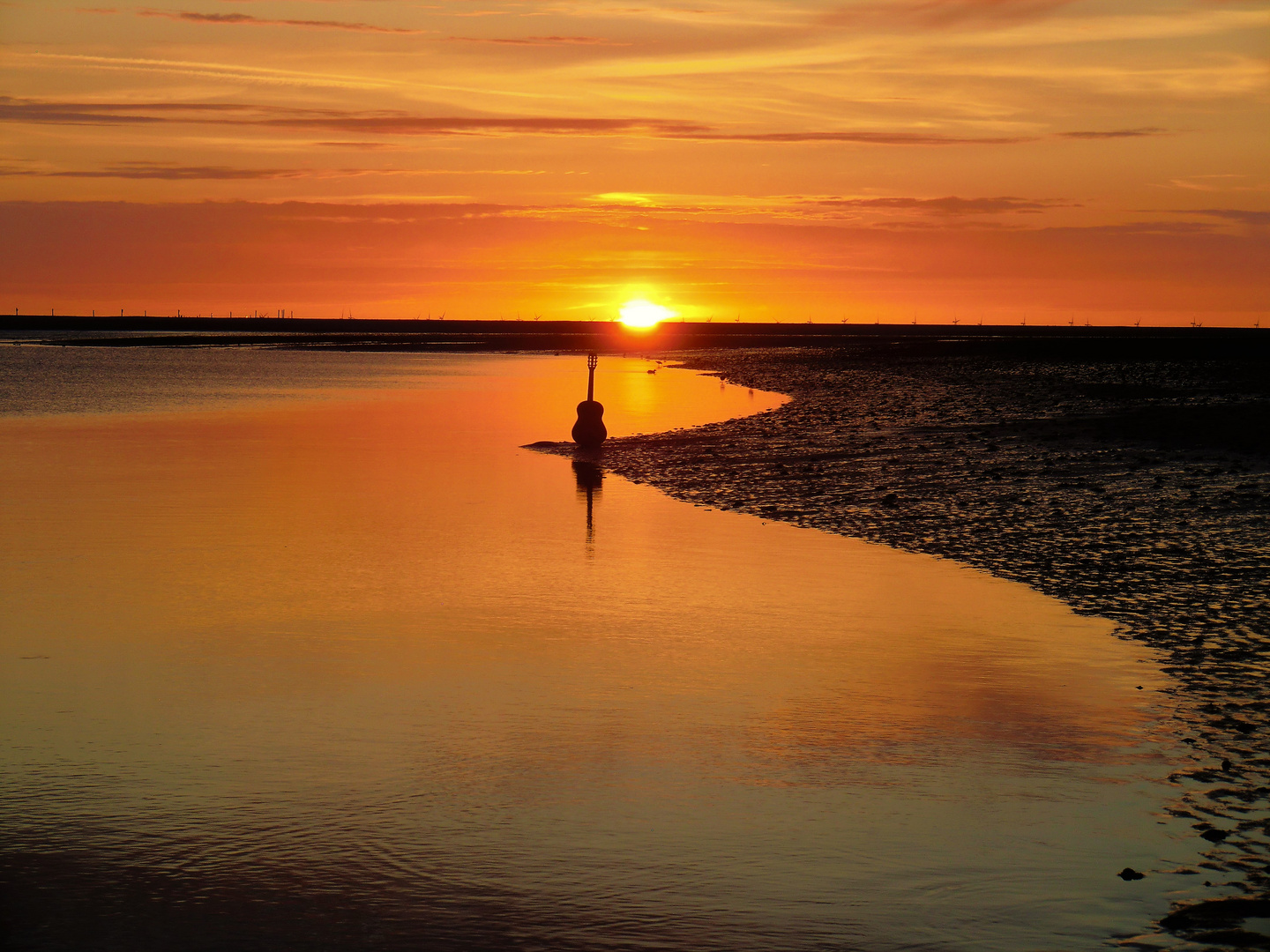 Sonnenuntergang am Meer