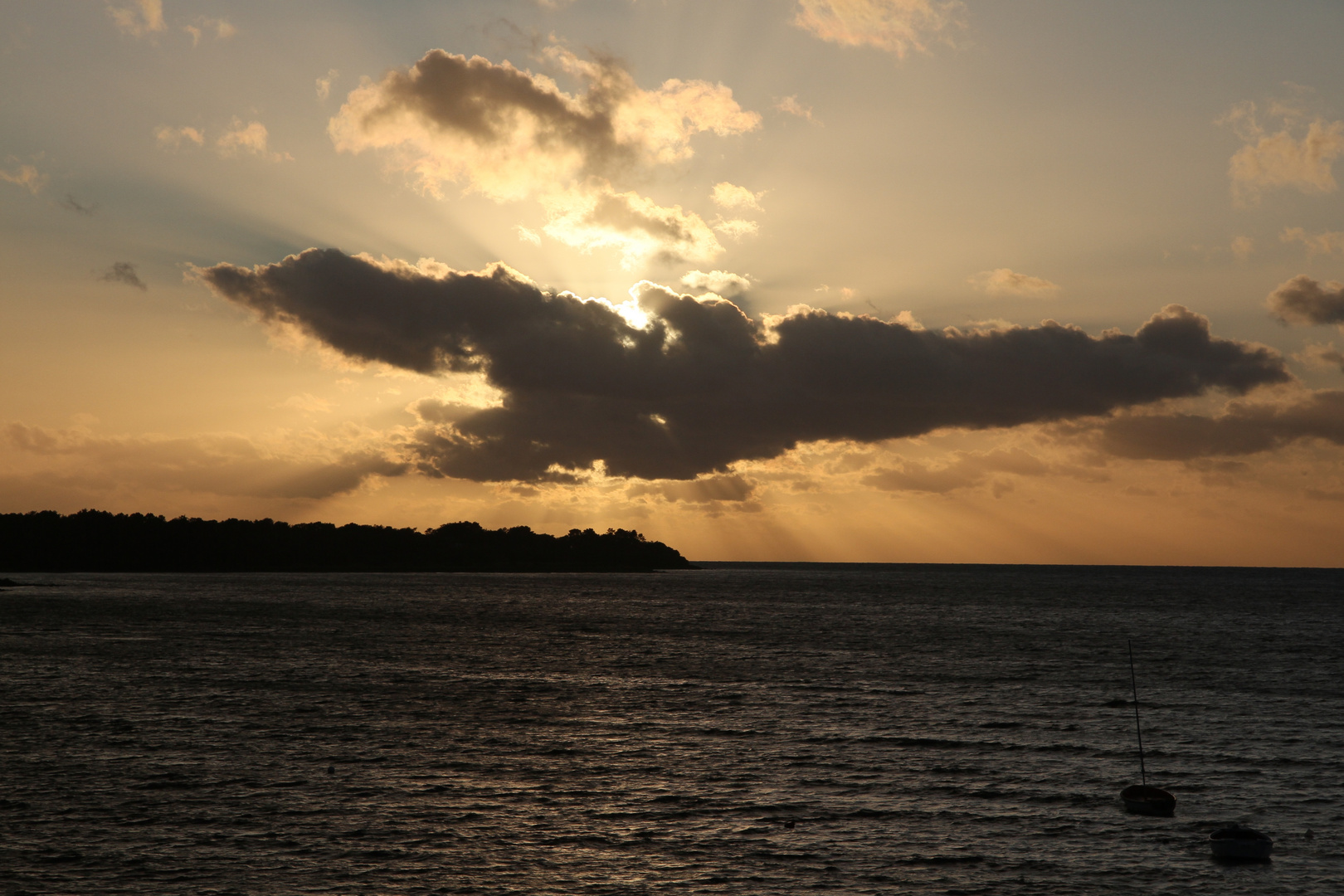 Sonnenuntergang am Meer