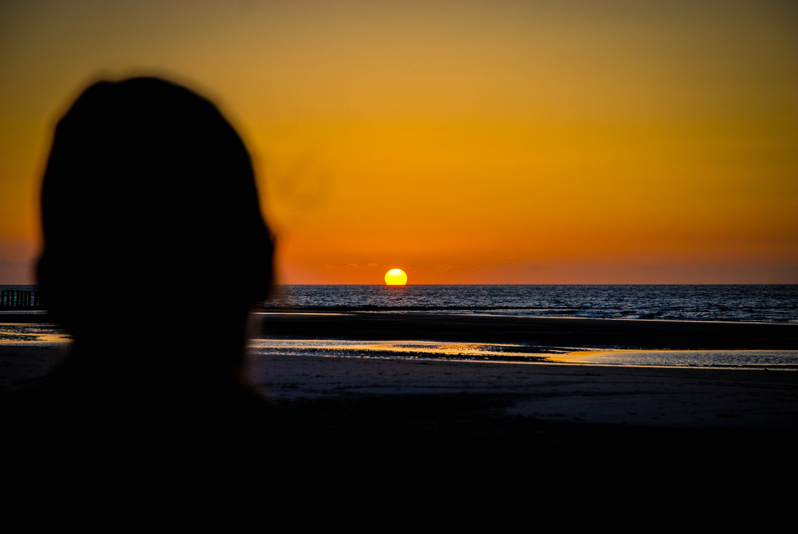 Sonnenuntergang am Meer