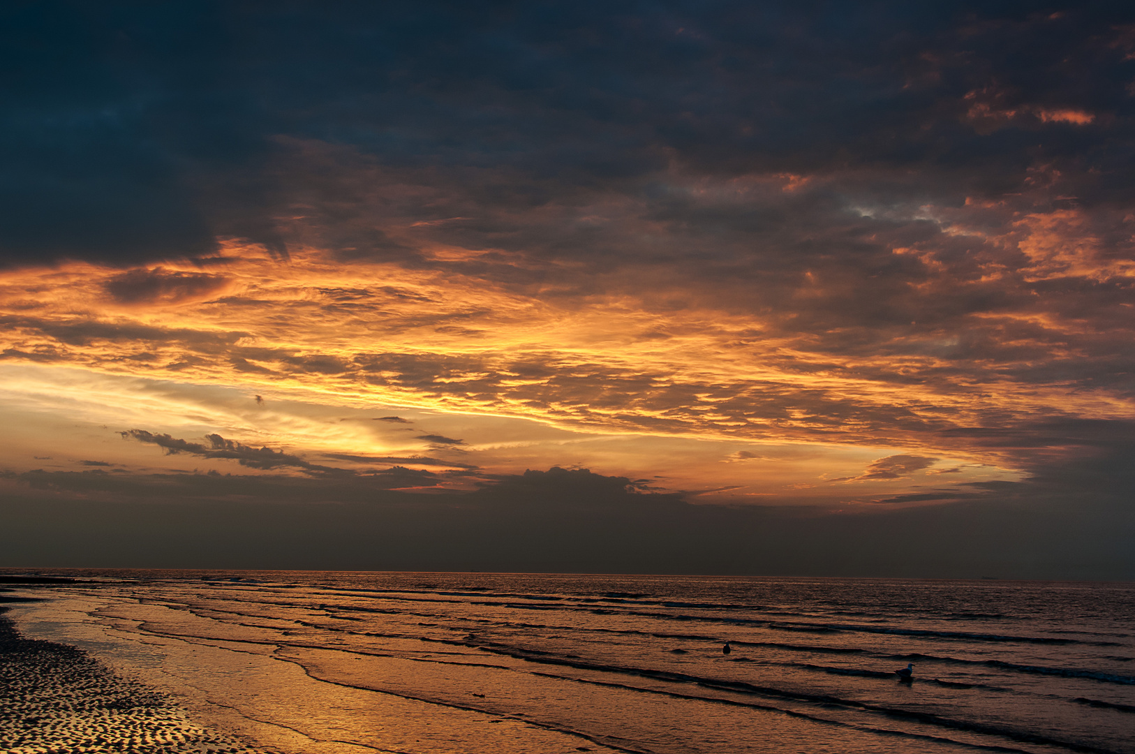 Sonnenuntergang am Meer