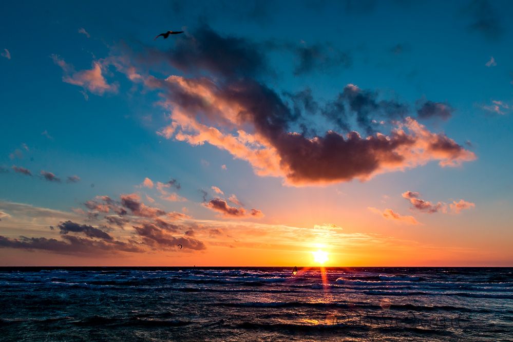 Sonnenuntergang am Meer