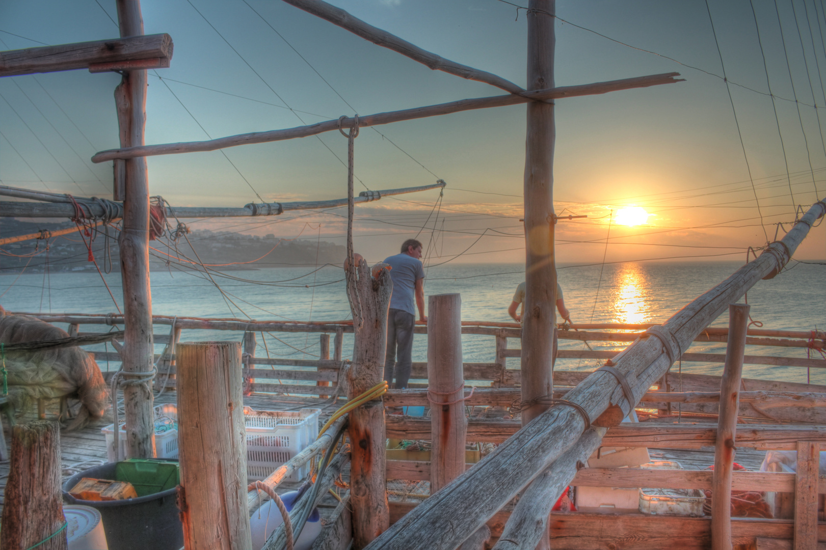 Sonnenuntergang am Meer