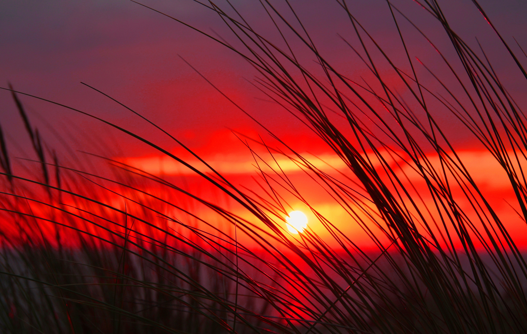 Sonnenuntergang am Meer