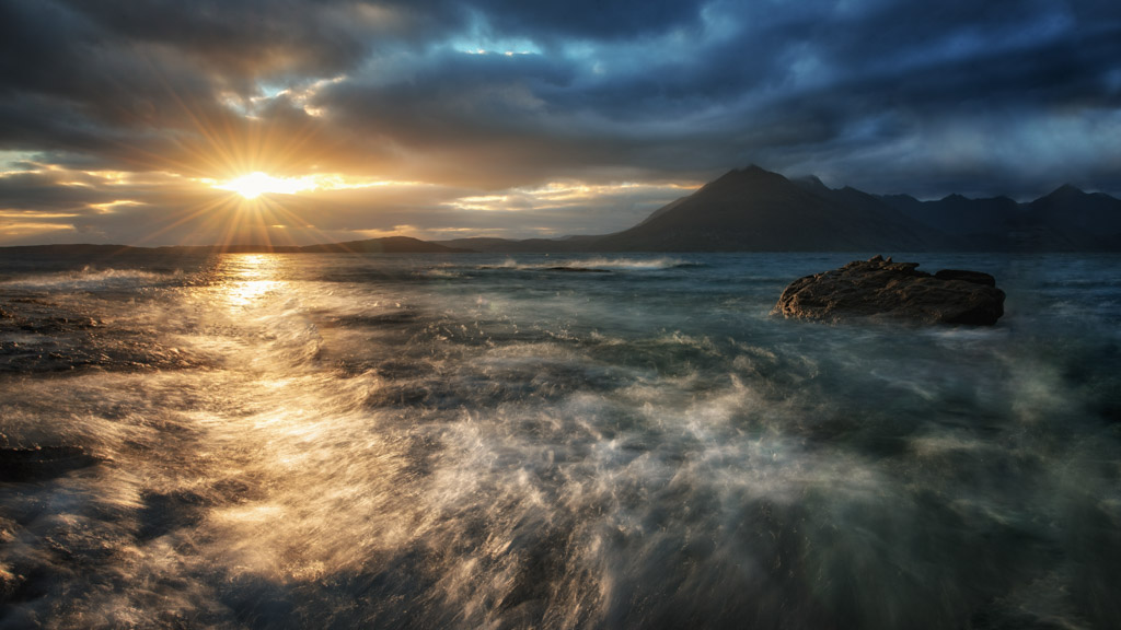 Sonnenuntergang am Meer