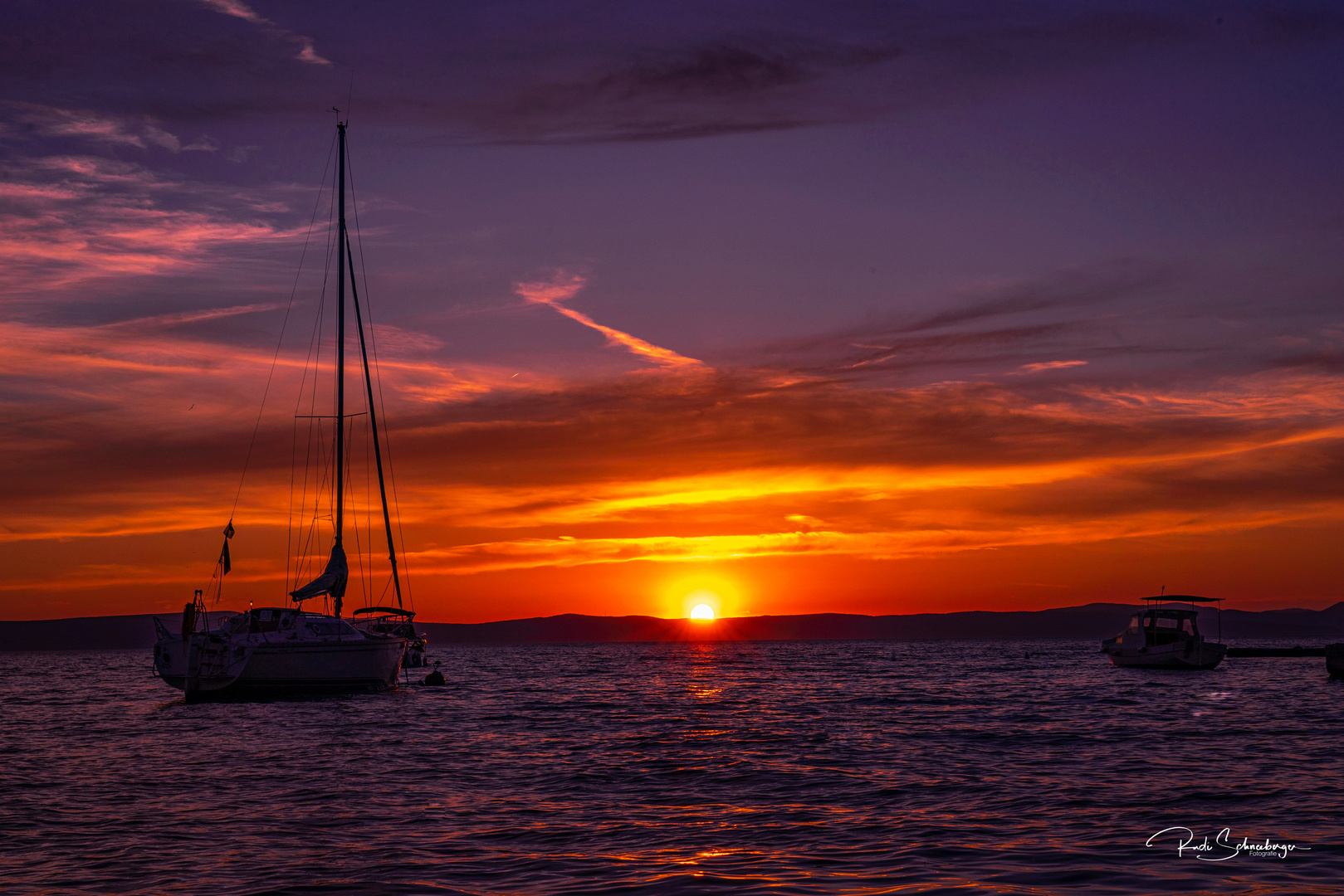 Sonnenuntergang am Meer