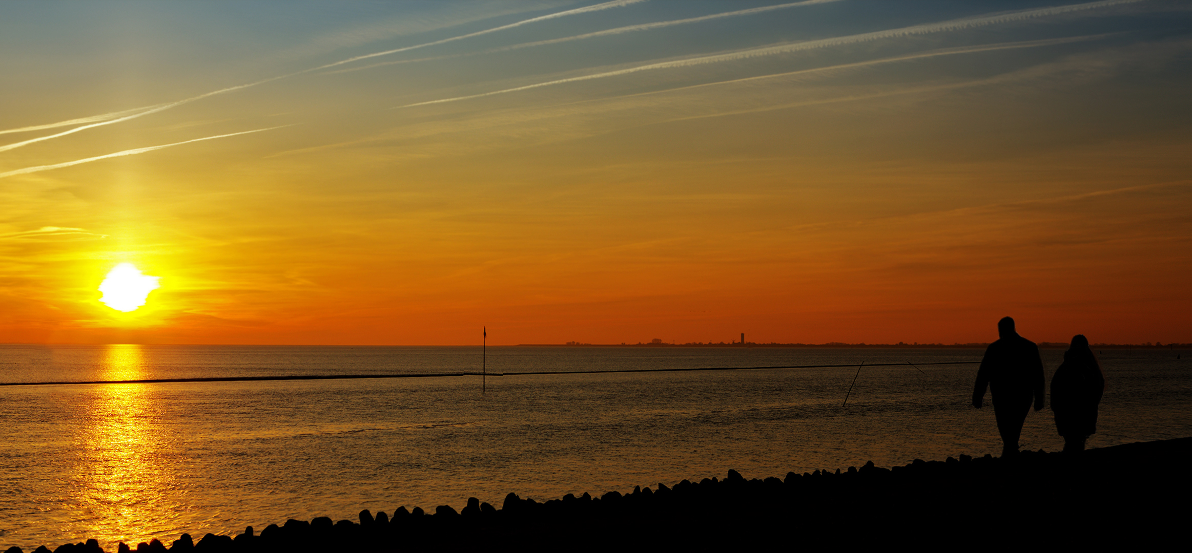 Sonnenuntergang am Meer