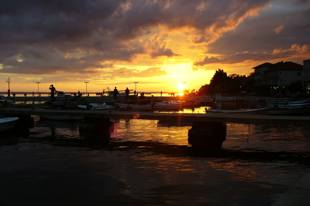 Sonnenuntergang am Meer