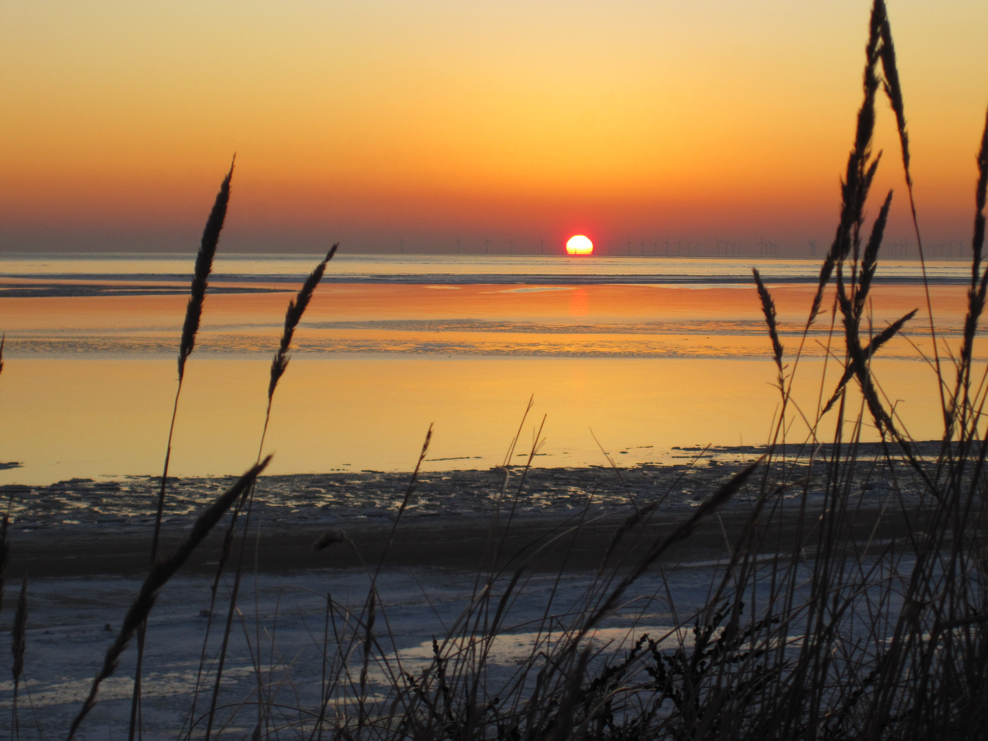 Sonnenuntergang am Meer