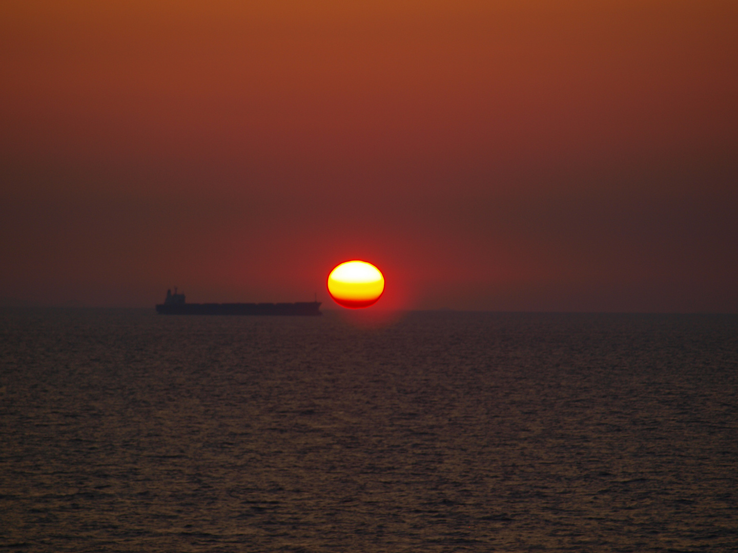 Sonnenuntergang am Meer