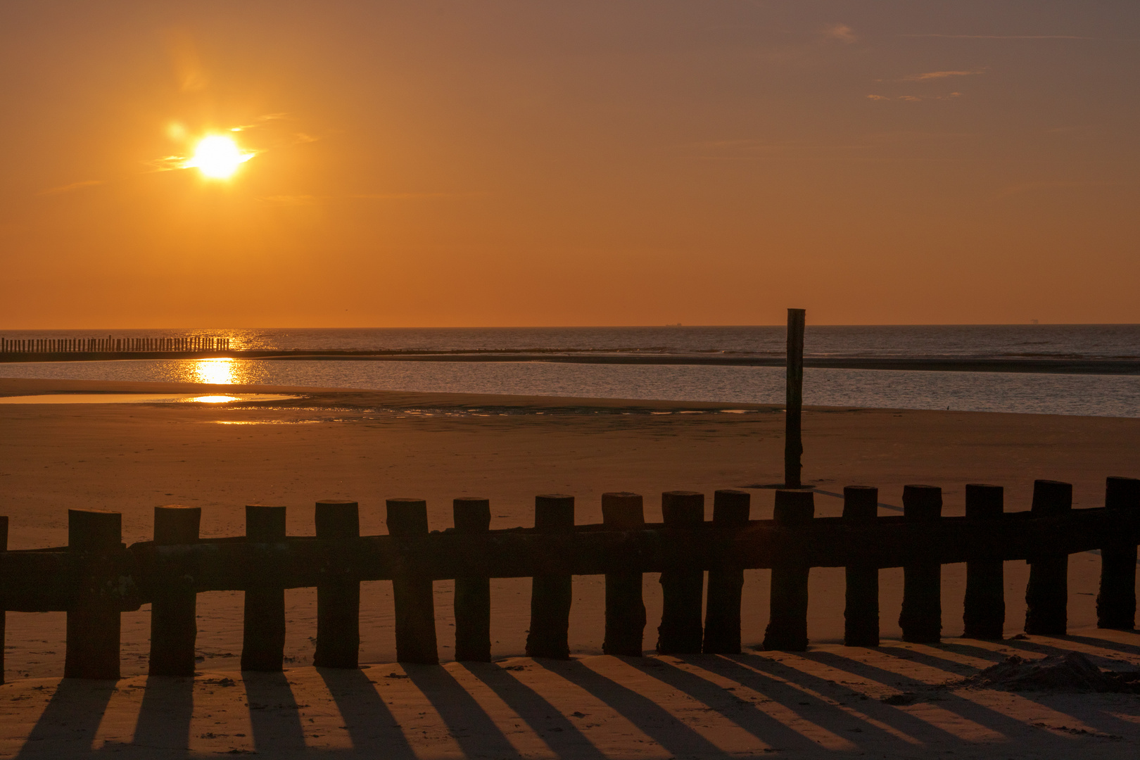 Sonnenuntergang am Meer