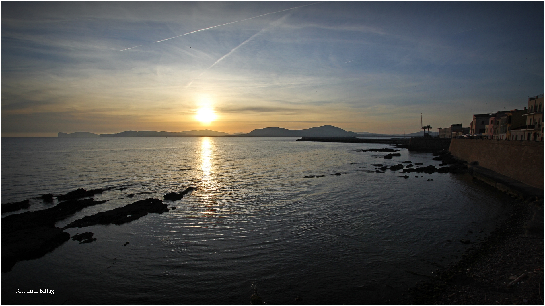 Sonnenuntergang am Meer