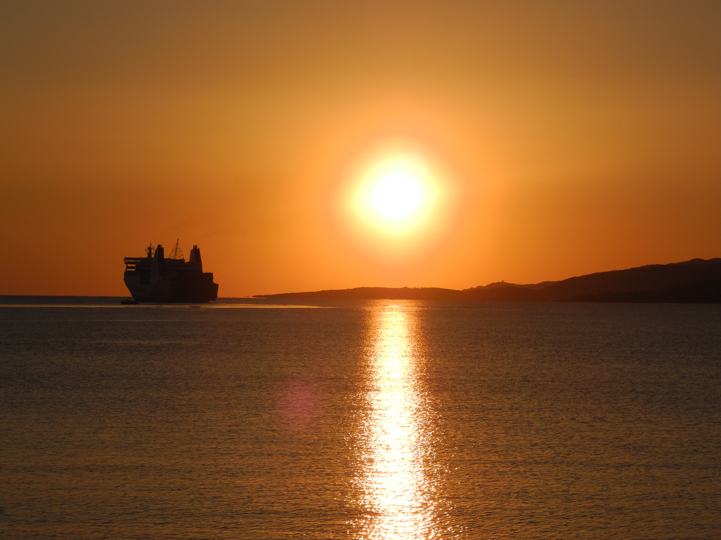 Sonnenuntergang am Meer