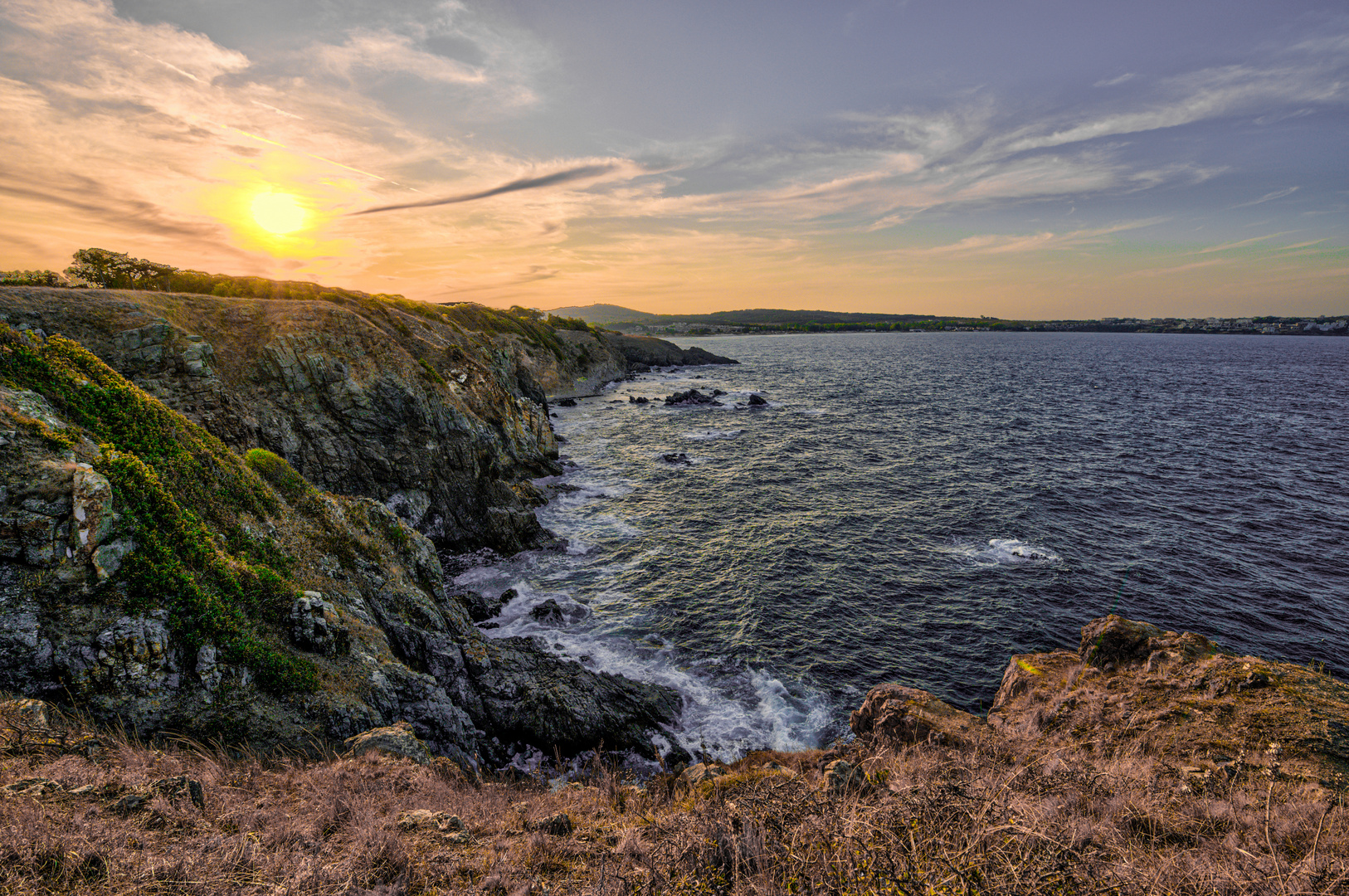 Sonnenuntergang am Meer