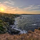 Sonnenuntergang am Meer