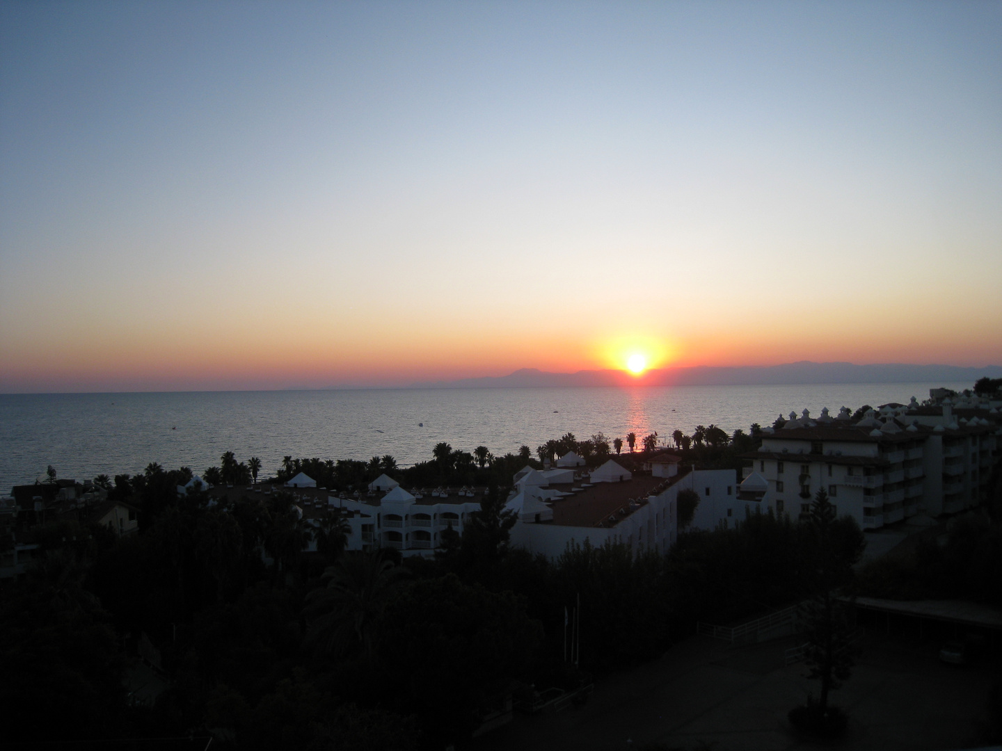 Sonnenuntergang am Meer