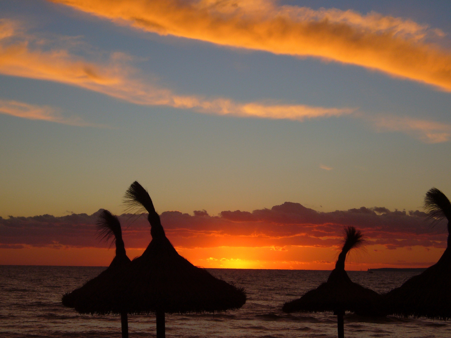 Sonnenuntergang am Meer II