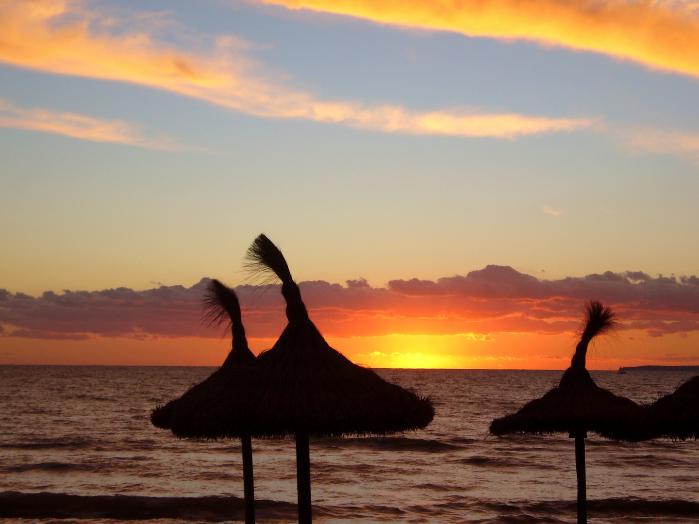 Sonnenuntergang am Meer III