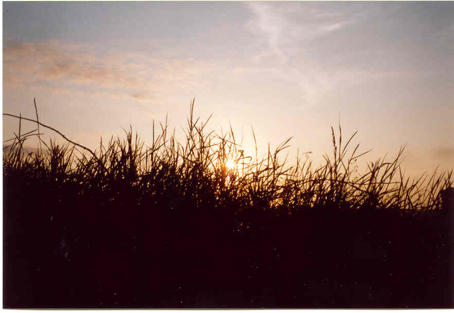 Sonnenuntergang am Meer in Kinsale - mal anders