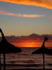 Sonnenuntergang am Meer IV