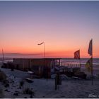 Sonnenuntergang am Meer ohne Wolken