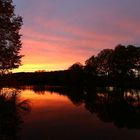 Sonnenuntergang am Meerpfuhl