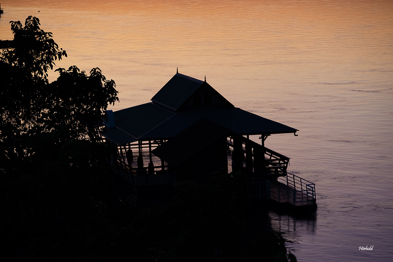 Sonnenuntergang am Mekong II