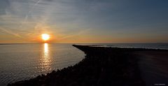 Sonnenuntergang am Meldorfer Hafen