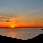 Sonnenuntergang am Meldorfer Hafen