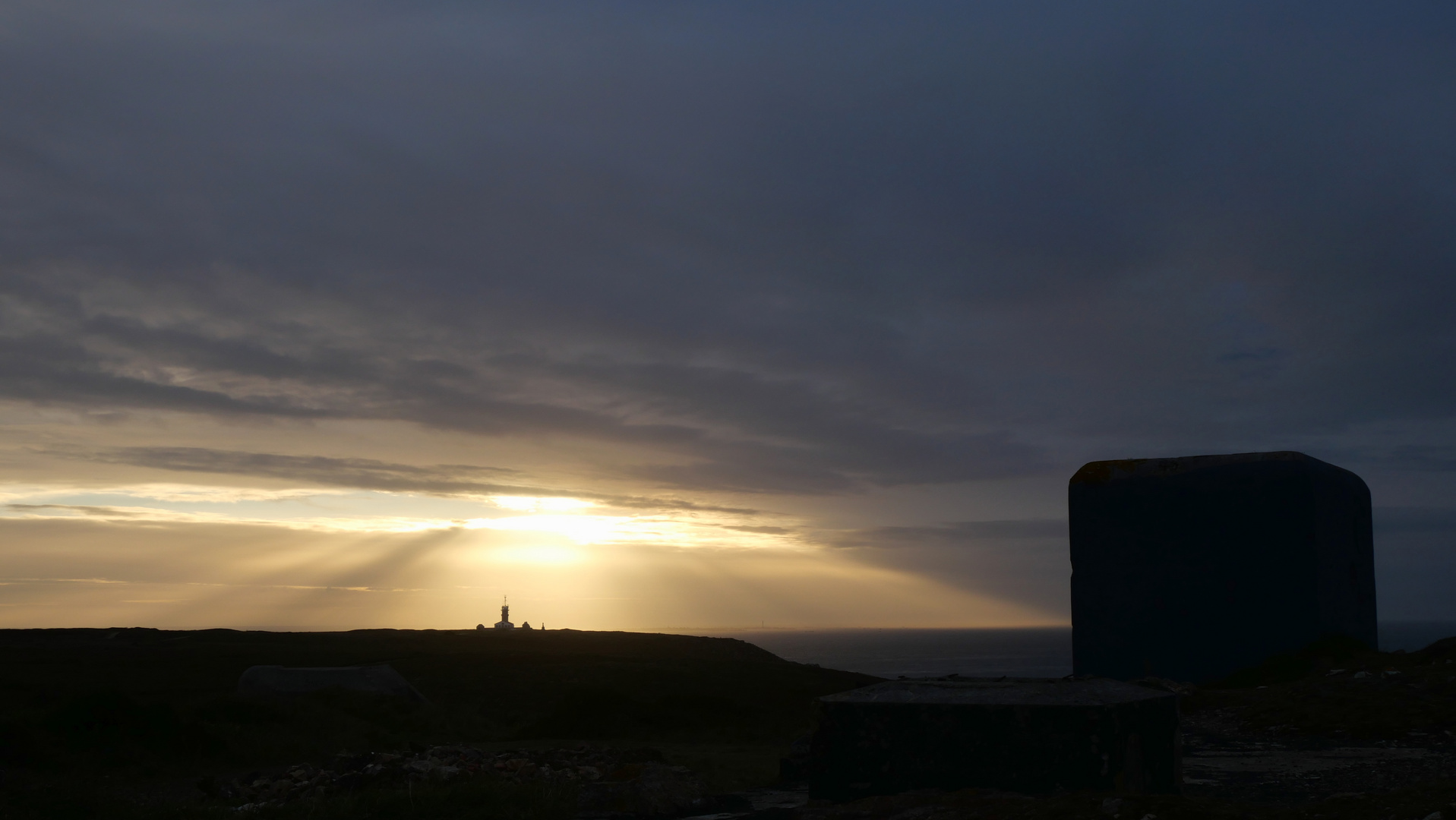 Sonnenuntergang am Men Tan