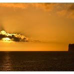 Sonnenuntergang am Mittelmeer