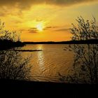 Sonnenuntergang am Möhnesee