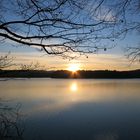 Sonnenuntergang am Möhnesee