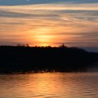 Sonnenuntergang am Möhnesee