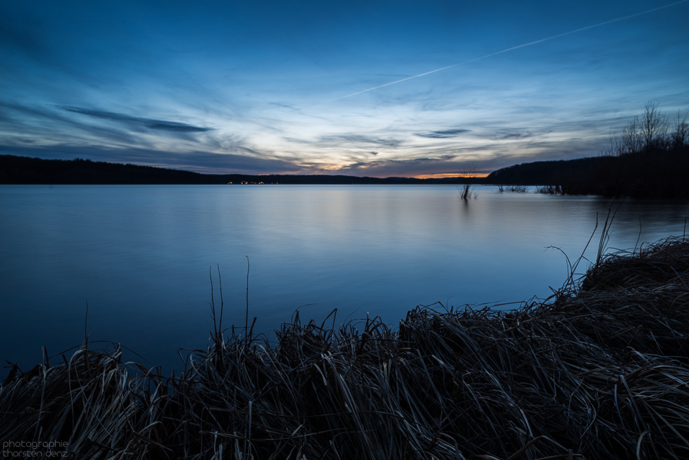 Sonnenuntergang am Möhnesee