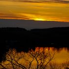 Sonnenuntergang am Möhnesee