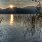 Sonnenuntergang am Mondsee