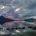 Sonnenuntergang am Mondsee