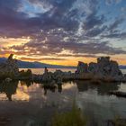 Sonnenuntergang am Mono Lake